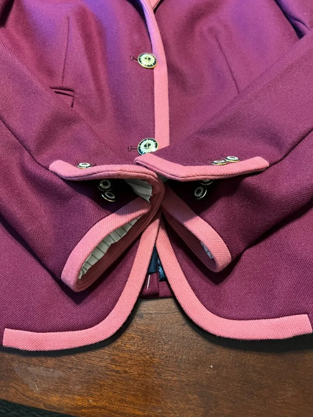 *NEW* J CREW SCHOOLBOY TIPPED WOOL BLAZER - Picture 6 of 13